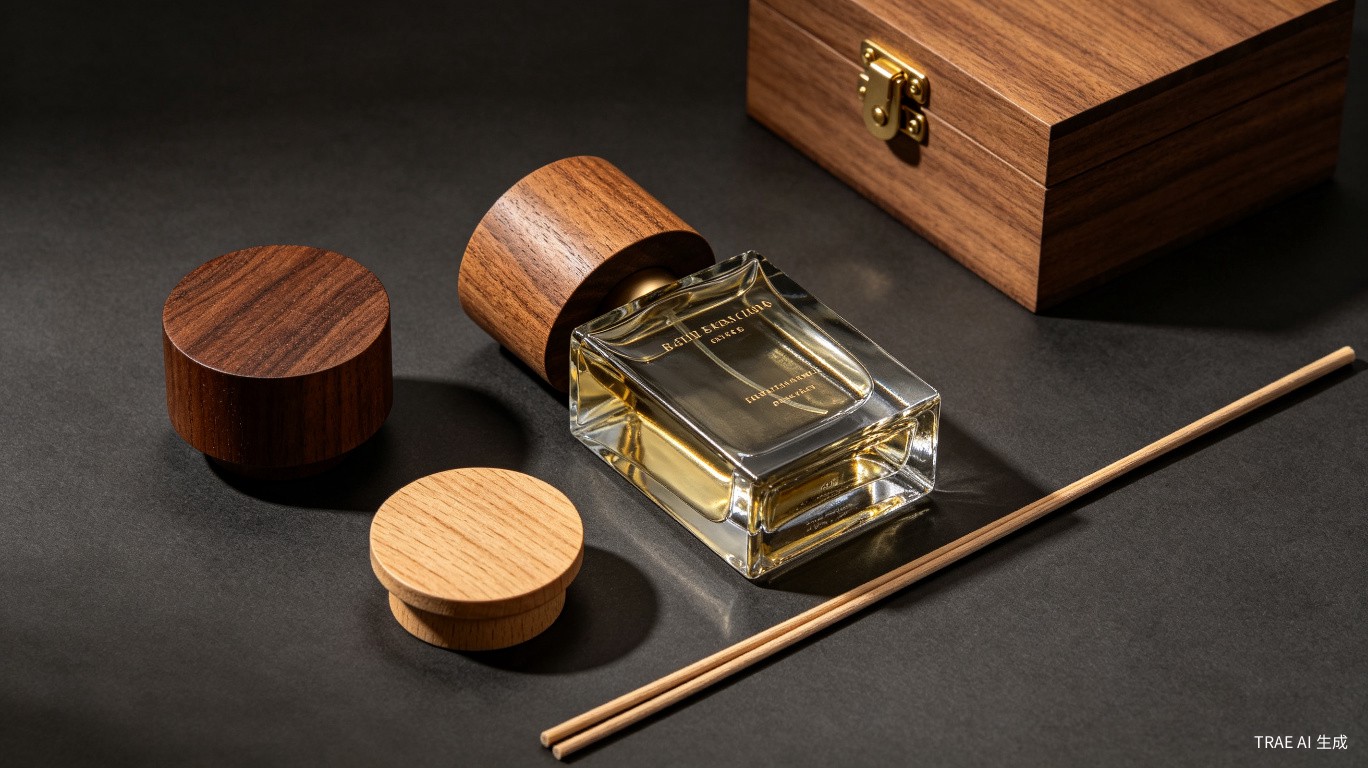 Wooden gift boxes
